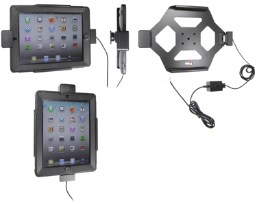 Brodit Holder med fjederlås, Apple iPad 3rd Gen (A1416, A1430, A1403)  i gruppen Bilstereo / Smartphone i bilen / Mobilholdere hos BRL (240547395)