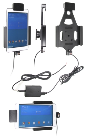 Brodit Holder med fjederlås, Samsung Galaxy Tab 4 7.0 SM-T230/SM-T231/SM-T235 i gruppen Bilstereo / Smartphone i bilen / Mobilholdere hos BRL (240547682)