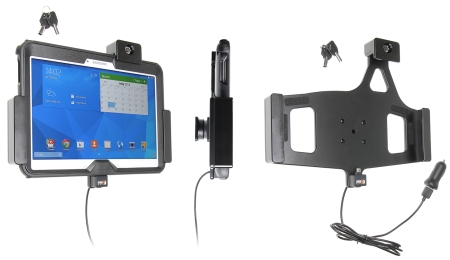 Brodit Holder med nøglelås, Samsung Galaxy Tab 4 10.1 SM-T530/SM-T531/SM-T535 i gruppen Bilstereo / Smartphone i bilen / Mobilholdere hos BRL (240552681)