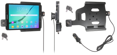 Brodit Holder med nøglelås, Samsung Galaxy Tab S2 8.0 SM-T713 /SM-T719  i gruppen Bilstereo / Smartphone i bilen / Mobilholdere hos BRL (240552781)