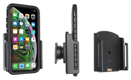 Brodit Passiv holder med kugleled, Apple iPhone 11 Pro Max/Xs Max i gruppen Bilstereo / Smartphone i bilen / Mobilholdere hos BRL (240711083)