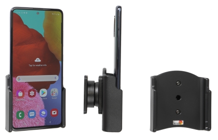 Brodit Passiv holder med kuglehoved, Samsung Galaxy A51 SM-A515F/DSN  i gruppen Bilstereo / Smartphone i bilen / Mobilholdere hos BRL (240711206)