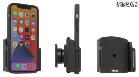 Brodit Passiv holder med kugleled, Apple iPhone 12/12 Pro/12 Pro Max/13/13 Pro/13 Pro Max/14/14 Pro/14 Pro Max/15/15 Plus/15 Pro/15 Pro Max/16/16 Plus/16 Pro/16 Pro Max/16e i gruppen Bilstereo / Smartphone i bilen / Mobilholdere hos BRL (240711368)
