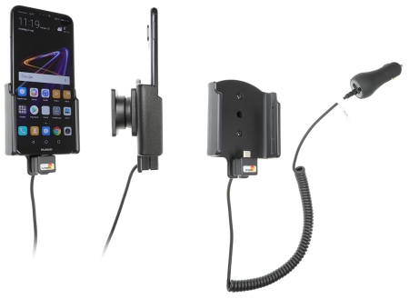 Brodit Aktiv holder med cigarettkontakt, Huawei P20 Lite  i gruppen Bilstereo / Smartphone i bilen / Mobilholdere hos BRL (240712054)