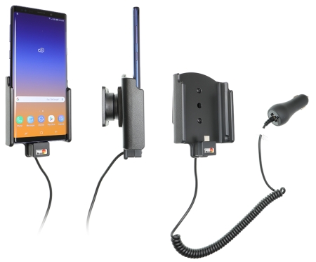 Brodit Aktiv holder med cigarkontakt, Samsung Galaxy Note 9  i gruppen Bilstereo / Smartphone i bilen / Mobilholdere hos BRL (240712069)