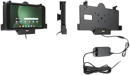 Brodit Aktiv holder til fast montering, Samsung Galaxy Tab Active 3 SM-T570/SM-T575/5 SM-X300/SM-X306B i gruppen Bilstereo / Smartphone i bilen / Mobilholdere hos BRL (240713386)