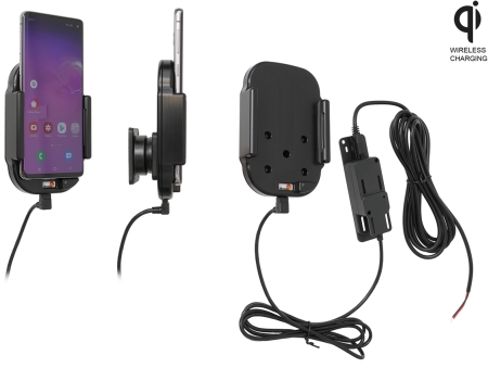 Brodit Qi trådløs aktiv holder til fast montering, Samsung Galaxy S10  i gruppen Bilstereo / Smartphone i bilen / Mobilholdere hos BRL (240719115)