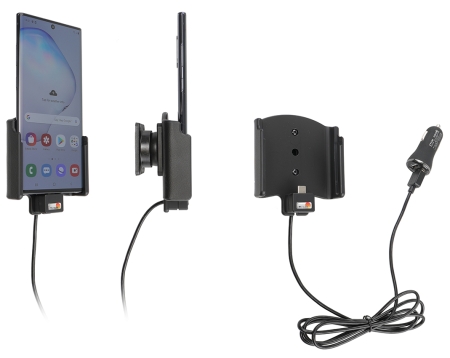 Brodit Aktiv holder med USB-kabel og cigaretadapter, Samsung Galaxy Note 10+ 5G/SM-N975 i gruppen Bilstereo / Smartphone i bilen / Mobilholdere hos BRL (240721156)