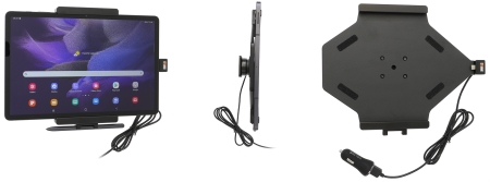 Brodit Aktiv holder med USB-kabel og cigaretadapter, Samsung Galaxy Tab S7 FE SM-T733  i gruppen Bilstereo / Smartphone i bilen / Mobilholdere hos BRL (240721182)
