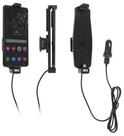 Brodit Aktiv holder med USB-kabel og cigaretadapter, Samsung Galaxy Note 20 Ultra 5G/S20 Ultra 5G (SM-G988B) i gruppen Bilstereo / Smartphone i bilen / Mobilholdere hos BRL (240721218)