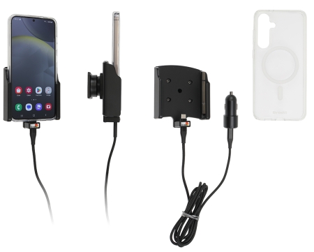 Brodit Mobilcover med Aktiv holder og billader, Samsung Galaxy S24+ SM-S926B/DS  i gruppen Bilstereo / Smartphone i bilen / Mobilholdere hos BRL (240721405)