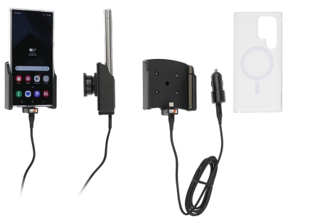 Brodit Mobilcover med Aktiv holder og billader, Samsung Galaxy S24 Ultra SM-S928B/DS  i gruppen Bilstereo / Smartphone i bilen / Mobilholdere hos BRL (240721406)