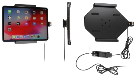 Brodit Aktiv holder til fast installation, Apple iPad Air 11 (A2902, A2903, A2904)/Air 11 2025 M3 (A3266, A3267, A2370)/Air 4th Gen (A2072, A2316, A2324, A2325)/Air 5th Gen (A2588, A2589, A2591)/Pro 11 2018 (A1980, A2013, A1934, A1979)/Pro 11 2020 2nd Gen i gruppen Bilstereo / Smartphone i bilen / Mobilholdere hos BRL (240727094)