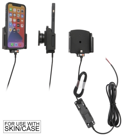Brodit Aktiv holder til fast montering, Apple iPhone 12/12 Pro/12 Pro Max/13/13 Pro/13 Pro Max/14/14 Plus/14 Pro Max i gruppen Bilstereo / Smartphone i bilen / Mobilholdere hos BRL (240727237)