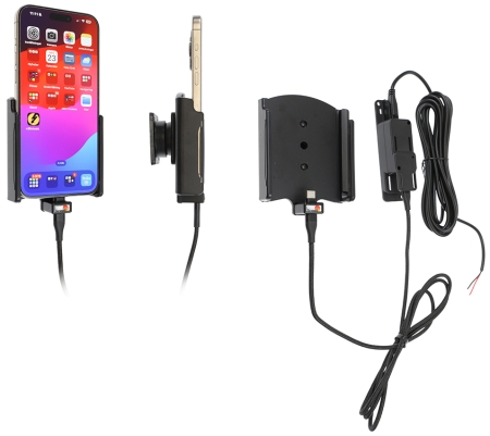 Brodit Aktiv holder til fast installation, Apple iPhone 15 Pro Max  i gruppen Bilstereo / Smartphone i bilen / Mobilholdere hos BRL (240727375)