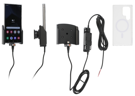 Brodit Mobilcover med Aktiv holder til fast montering, Samsung Galaxy S24 Ultra SM-S928B/DS  i gruppen Bilstereo / Smartphone i bilen / Mobilholdere hos BRL (240727406)