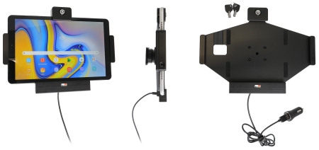 Brodit Holder med nøglelås, Samsung Galaxy Tab A 10.5 SM-T590/SM-T595  i gruppen Bilstereo / Smartphone i bilen / Mobilholdere hos BRL (240735079)
