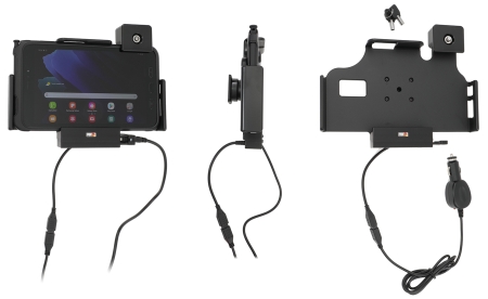 Brodit Holder med fjederlås, Samsung Galaxy Tab Active 2 SM-T390/SM-T395/3 SM-T570/SM-T575 i gruppen Bilstereo / Smartphone i bilen / Mobilholdere hos BRL (240735225)