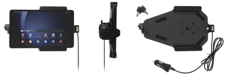 Brodit Holder med nøglelås, Samsung Galaxy Tab A9 SM-X110/SM-X115  i gruppen Bilstereo / Smartphone i bilen / Mobilholdere hos BRL (240735399)