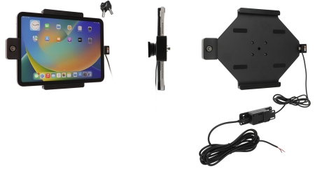 Brodit Holder med nøglelås, Apple iPad 10th Gen (A2696, A2757, A2777)/2025 A16 (A3354, A3355, A3356) i gruppen Bilstereo / Smartphone i bilen / Mobilholdere hos BRL (240736339)