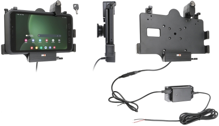 Brodit Holder med nøglelås, Samsung Galaxy Tab Active 3 SM-T570/SM-T575/5 SM-X300/SM-X306B i gruppen Bilstereo / Smartphone i bilen / Mobilholdere hos BRL (240736387)