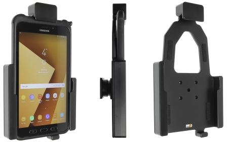 Brodit Holder med fjederlås, Samsung Galaxy Tab Active 2 SM-T390/SM-T395/3 SM-T570/SM-T575/5 SM-X300/SM-X306B i gruppen Bilstereo / Smartphone i bilen / Mobilholdere hos BRL (240741003)