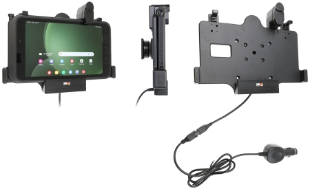 Brodit Holder med fjederlås, Samsung Galaxy Tab Active 3 SM-T570/SM-T575/5 SM-X300/SM-X306B i gruppen Bilstereo / Smartphone i bilen / Mobilholdere hos BRL (240746386)