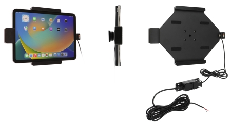Brodit Holder med fjederlås, Apple iPad 10th Gen (A2696, A2757, A2777)/2025 A16 (A3354, A3355, A3356) i gruppen Bilstereo / Smartphone i bilen / Mobilholdere hos BRL (240747339)