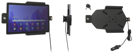 Brodit Holder med nøglelås, Samsung Galaxy Tab A7 10.4 (2020) SM-T500/SM-T505  i gruppen Bilstereo / Smartphone i bilen / Mobilholdere hos BRL (240752229)
