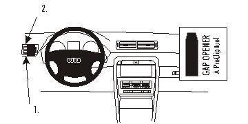 Audi A4 01-07, Vänster i gruppen Bilstereo / Hvad passer i min bil / Audi / Audi A4 / Audi A4 2004-2008 / Diverse hos BRL (240802916)