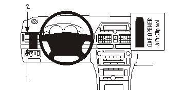 Toyota Avensis 03-08, Vänster i gruppen Bilstereo / Hvad passer i min bil / Toyota / Avensis / Avensis 2003-2008 hos BRL (240803213)