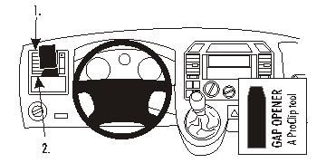 Volkswagen Caravelle 04-09, Vänster i gruppen Bilstereo / Hvad passer i min bil / Volkswagen / Transporter / Transporter T5 2003-2009 / Øvrigt Transporter T5 2003-2009 hos BRL (240803278)