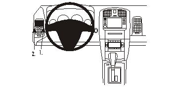 Brodit ProClip, Cadillac SRX 04-05 i gruppen Nyheder hos BRL (240803311)