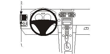 Volvo S40 04-12, Vänster i gruppen Bilstereo / Hvad passer i min bil / Volvo / Volvo V50 / Volvo V50 2004-2012 / Skifte stereo hos BRL (240803362)