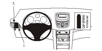 Peugeot 207 06-14, Vänster i gruppen Bilstereo / Hvad passer i min bil / Peugeot / Peugeot 207 / Peugeot 207 2006-2014 hos BRL (240803817)