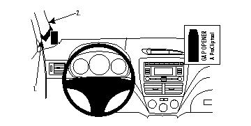 Brodit ProClip, Subaru Impreza 08-12 i gruppen Bilstereo / Hvad passer i min bil / Subaru / Impreza hos BRL (240804084)