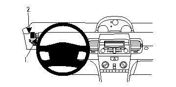 Brodit ProClip, Lancia Ypsilon 03-11 i gruppen Nyheder hos BRL (240804123)