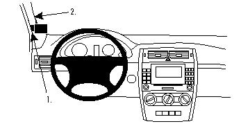 Brodit ProClip, Mercedes Benz B-Class 05-11 i gruppen Bilstereo / Hvad passer i min bil / Mercedes / B-klasse hos BRL (240804225)