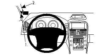 Volvo XC60 09-15, Vänster i gruppen Bilstereo / Hvad passer i min bil / Volvo / Volvo XC60 / Volvo XC60 2008-2017 / Øvrigt XC60 2008-2017 hos BRL (240804258)