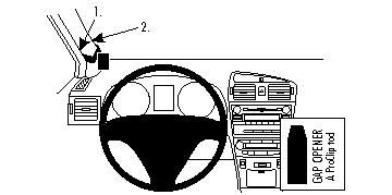 Toyota Avensis 09-15, Vänster i gruppen Bilstereo / Hvad passer i min bil / Toyota / Avensis / Avensis 2009-2018 hos BRL (240804282)