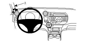 Honda Insight 09-15, Vänster i gruppen Bilstereo / Hvad passer i min bil / Honda hos BRL (240804313)