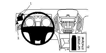 Chevrolet Equinox 10-15, Vänster i gruppen Bilstereo / Hvad passer i min bil / Chevrolet hos BRL (240804408)