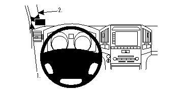 Toyota LandCruiser V8 08-15, Vänster i gruppen Bilstereo / Hvad passer i min bil / Toyota / Land Cruiser Prado / Land Cruiser Prado 1996-2008 hos BRL (240804469)