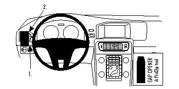 Volvo S60 11-15, Vänster i gruppen Bilstereo / Hvad passer i min bil / Volvo / Volvo V60 / Volvo V60 2011-2018 / Øvrigt V60 2011-2018 hos BRL (240804525)