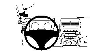 Citroen C4 Aircross 13-15, Vänster i gruppen Bilstereo / Hvad passer i min bil / Mitsubishi / ASX / ASX 2010-2022 hos BRL (240804529)