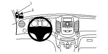 Chevrolet Orlando 11-14, Vänster i gruppen Bilstereo / Hvad passer i min bil / Chevrolet hos BRL (240804604)