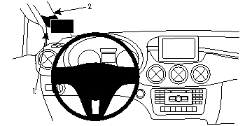Brodit ProClip, Mercedes Benz B-Class 12-18 i gruppen Bilstereo / Hvad passer i min bil / Mercedes / B-klasse hos BRL (240804726)