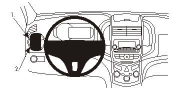 ProClip Monteringsbygel Chevrolet Trax 14-14, Vänster i gruppen Bilstereo / Hvad passer i min bil / Chevrolet hos BRL (240804976)