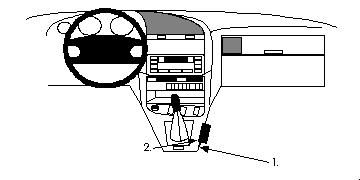 BMW 316-328 91-98, Konsol i gruppen Bilstereo / Hvad passer i min bil / BMW / BMW 3-serie / BMW E36 1992-2002 / Øvrigt BMW E36 1992-2002 hos BRL (240832351)