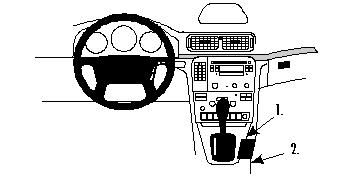 Volvo S80 99-06, Konsol i gruppen Bilstereo / Hvad passer i min bil / Volvo / Volvo S80 / Volvo S80 1999-2006 hos BRL (240832622)